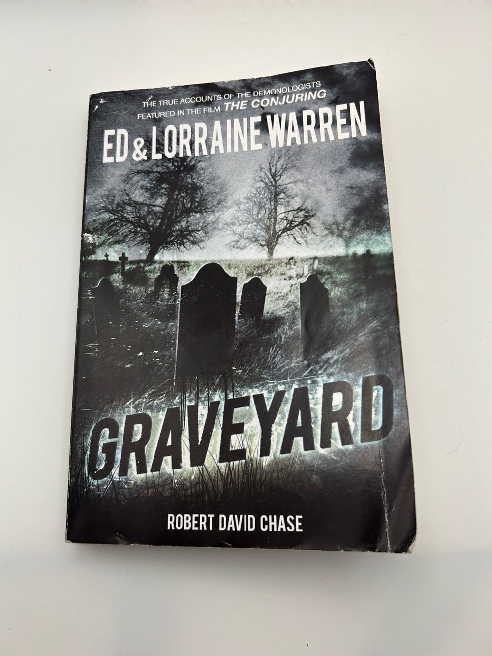 Ed & Lorraine Warren GRAVEYARD Paperback Book - Black & Gray Cover